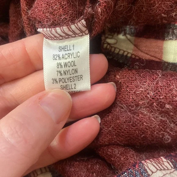 NWT WONDERLAND by ORANGE size L wool blend blend funky sweater/blouse - Picture 9 of 11